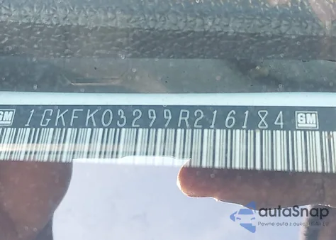 2009 GMC Yukon Denali z USA, uszkodzony, nr VIN 1GKFK03299R216184